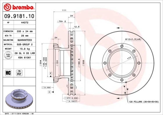 Disc frana