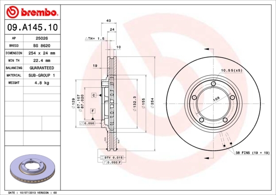 Disc frana