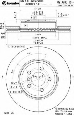 Disc frana