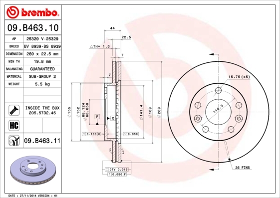 Disc frana