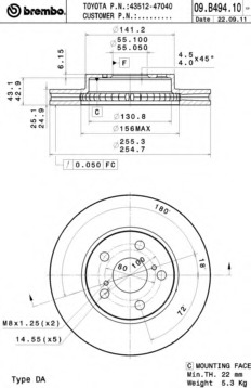 Disc frana