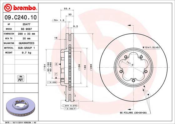 Disc frana