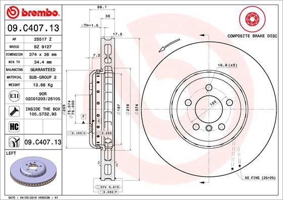 Disc frana