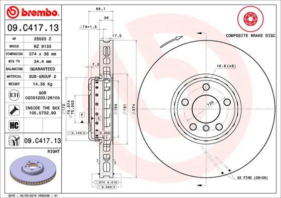 Disc frana