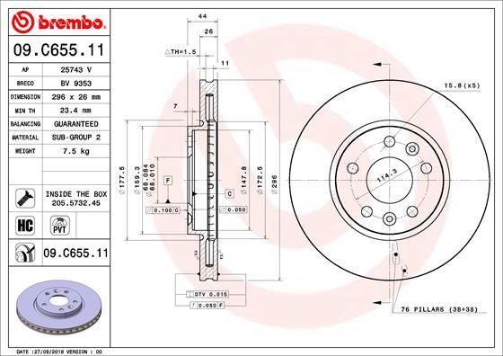 Disc frana