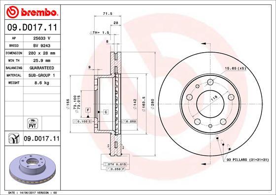 Disc frana