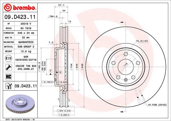 Disc frana