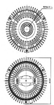 Ventilator radiator