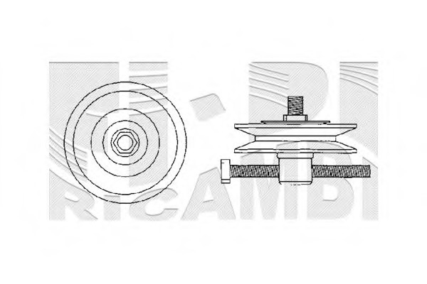 Mecanism tensionare curea distributie