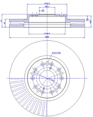 Disc frana