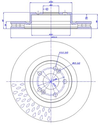 Disc frana