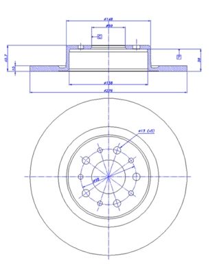 Disc frana