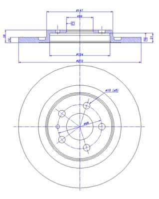 Disc frana