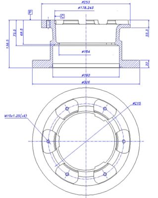 Disc frana