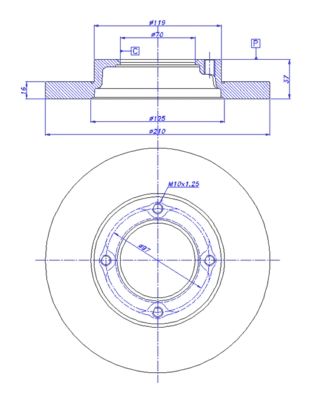 Disc frana