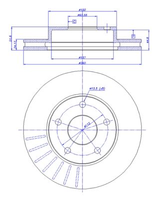 Disc frana