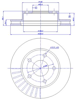 Disc frana