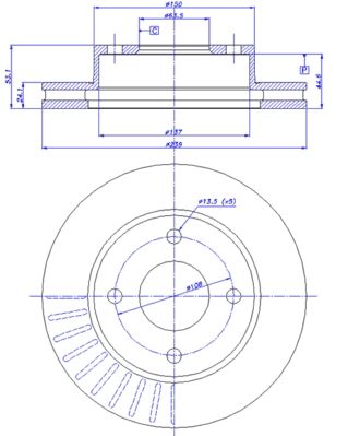 Disc frana