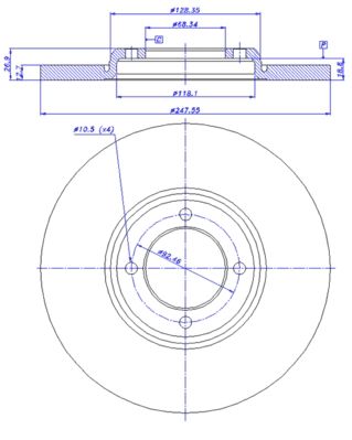 Disc frana