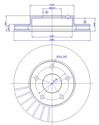 Disc frana