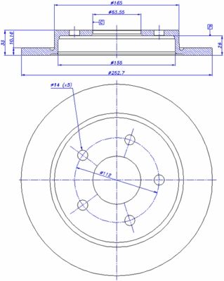 Disc frana