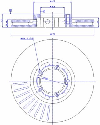 Disc frana