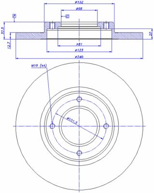 Disc frana