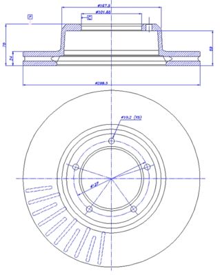 Disc frana