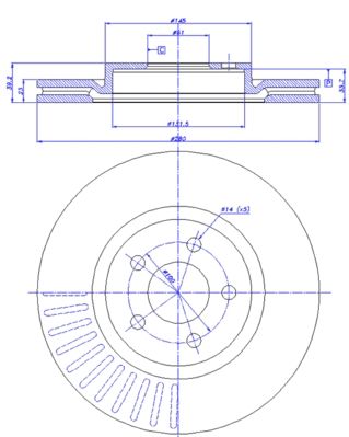 Disc frana