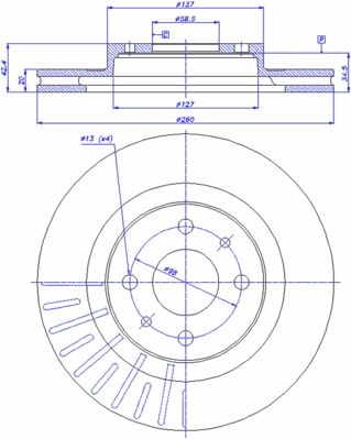 Disc frana