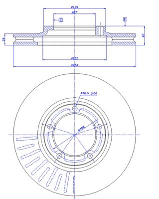 Disc frana