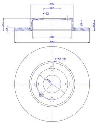 Disc frana