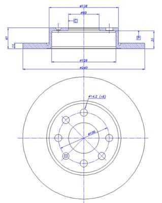 Disc frana