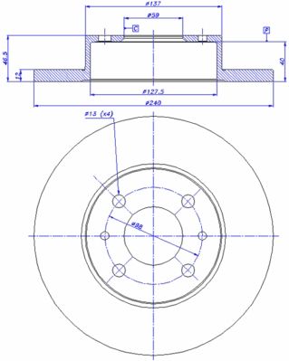 Disc frana