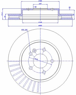 Disc frana