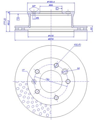 Disc frana