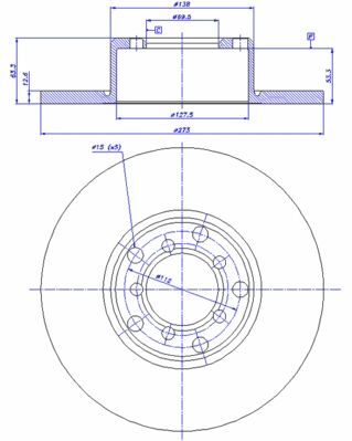 Disc frana