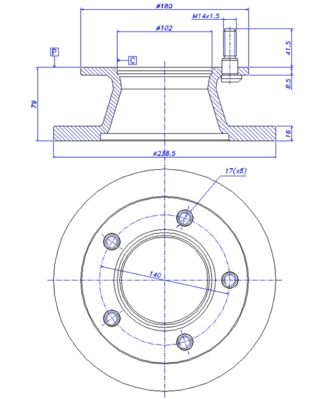 Disc frana