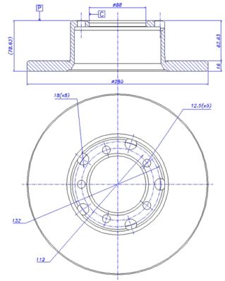 Disc frana