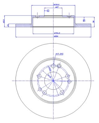 Disc frana