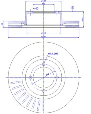 Disc frana