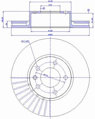 Disc frana