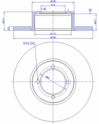 Disc frana