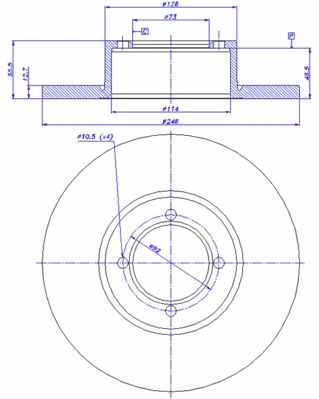 Disc frana