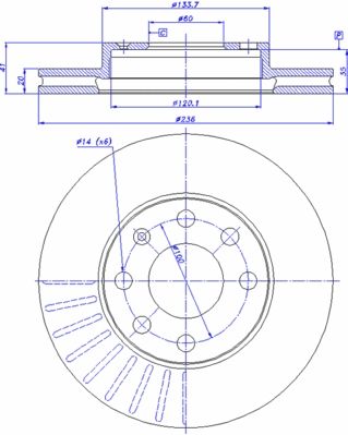 Disc frana