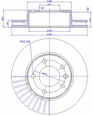 Disc frana