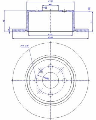 Disc frana