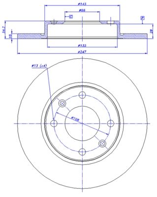 Disc frana