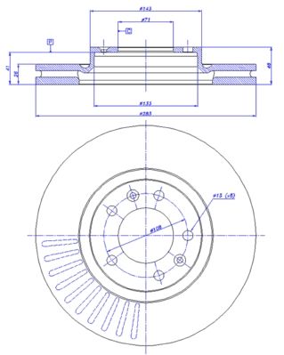 Disc frana