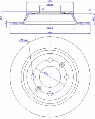 Disc frana